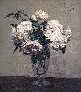 Henri Fantin-Latour Vase of Roses Spain oil painting artist